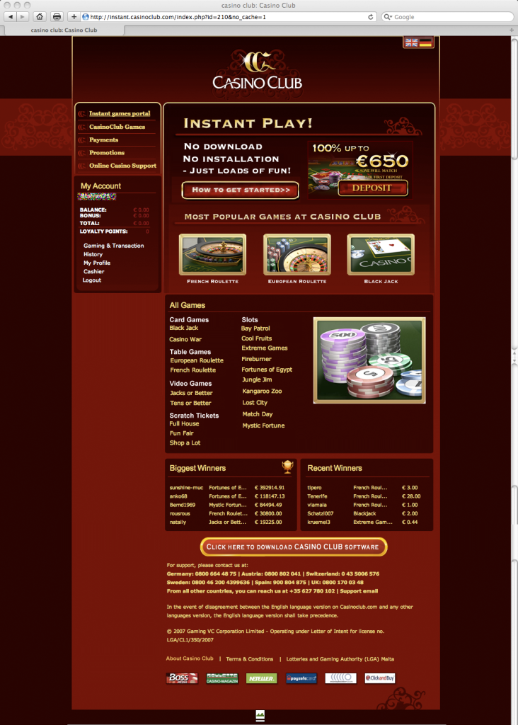 Online Casinos New